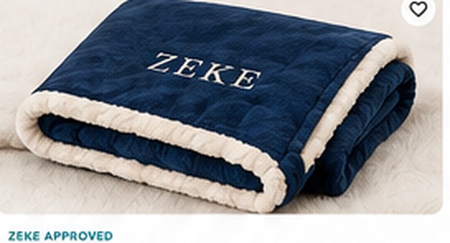 Personalized Sherpa Blanket