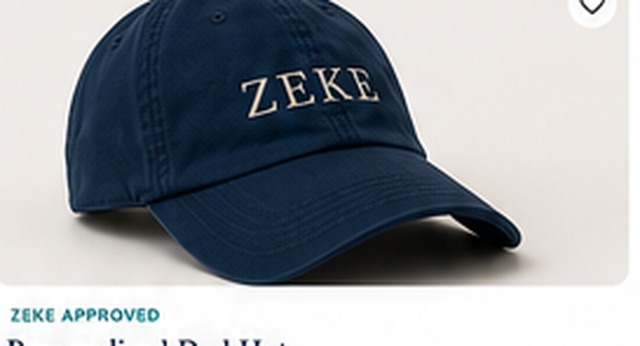 Personalized Dad Hat